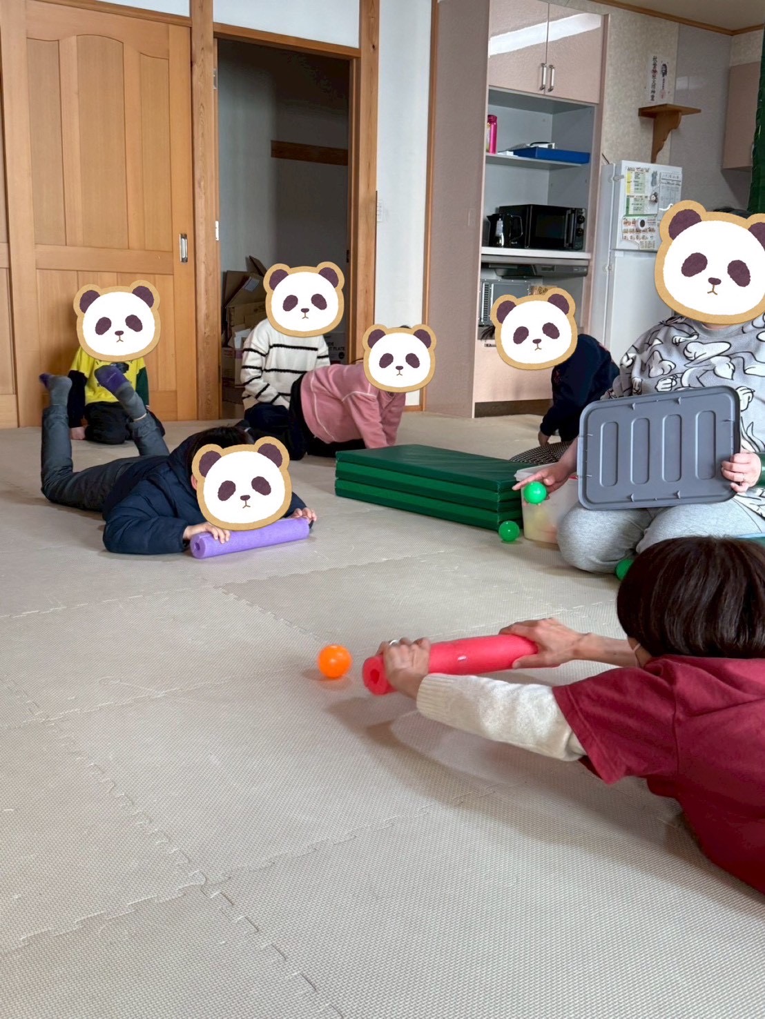 体を動かす活動写真